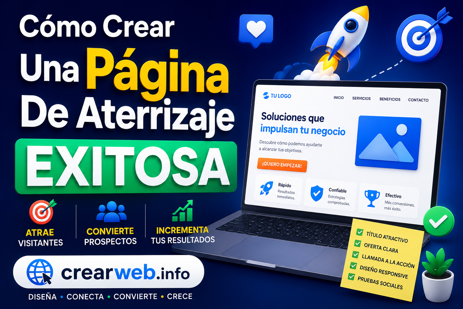 En este momento estás viendo ▷Cómo Crear Una Página De Aterrizaje EXITOSA